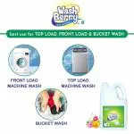 Washberry Top Load Front Load And Bucket Wash Liquid Detergent For Regular Clothes 5 Ltr