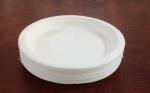 M/S BAGAZO ENTERPRISE Bagasse 100% Natural 7 inch Round White Plates, Biodegradable, Compostable, Disposable, Safe & Hygienic, for Parties and Family Events, (Pack of 25)
