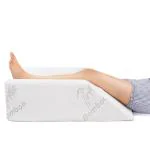 FOVERA Single Leg Elevation Pillow - Post Surgery (White Bamboo)