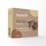 Hemtattva Panchgavya Five Elements Nourishing Bath Soap - 100 gms - Pack of 3 | Enriched with Sacred Ingredients | Purifying and Hydrating | Paraben Free | Gentle Cleansing Bar for All Skin Types