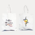 Ohobag.com Women White Tote (Pack of: 2)