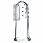 OREAYU Baby Finger Toothbrush, Tongue Cleaner, Food Grade Silicone