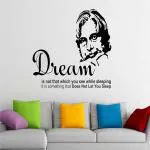 Asmi Collections 60 cm APJ Abdul Kalam Motivational Quotes Wall sticker Self Adhesive Sticker (Pack of 1) | Wall Sticker | waterproof wall sticker
