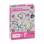 Chalk and Chuckles Art and Craft Pendant Jewellery Making Kit for Kids 7+