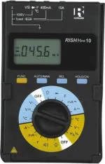 Rishabh Instruments MAX 10 Digital Multimeter (Black)