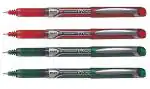 Pilot Hi-Tecpoint V7 Grip Fine Point Liquid Ink Pen | Tip Size - 0.7 MM | Dimpled Rubber Grip with Unique Dimple Tip Technology | Ink Colour - 3 Red and 3 Green | Pack of 6