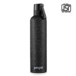 Pexpo Oslo Hot & Cold Stainless Steel Water Bottle |Thermosteel Flask|Vacuum Insulated |ISI Certified |750ml, Black| Gift for Girls & Boys|Office | Home | Gym | Adults