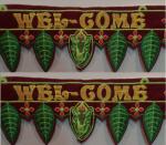 ANTRIKSH Welcome Ganpati Toran Cotton [ 2Pcs ]