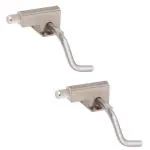 Rawk Stainless Steel Cambolt | Automatic Latch | Heavy Cam Bolt | Automatic Tower Bolt | Auto Lock | Almirah Tower Bolt Locking System | Automatic Cam Bolt (Matte Finish 2-Inch Pack fo 2)