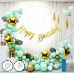 ARYAN BALLOON Sensibledecoraters Birthday Decoration Banner (Set Of 70) l Birthday Decoration l Party Decoration l Home Décor l Interior l Happy Birthday l Anniversary l Decorative Kit l Balloons Decoration Kit l Banner