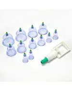 Indigenous Plastic Hijama Cupping Set (12 Pieces)