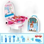 MT HUB 2 IN 1 Backpack Doctor Tool Toy Kids Doctor Play Kit