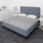 JDX 100% Waterproof Premium Cotton Mattress Protector | Cotton Feel Terry 60x78 inch Ultra Soft Waterproof Mattress Protector King Size | Breathable and Hypoallergenic Ultra Soft Fitted Bed Protector