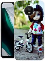 PAEDICON Back Cover for Motorola Moto E4 Plus (Multicolor, Grip Case, Silicon)