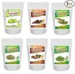 NATUREHUT Amla, Shikakai, Henna, Bhringraj, Aritha and Indigo For Hair Care|Hair Mask Combo Pack of 6| 200 grams