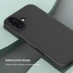 Star Craftune Nillkin Case for Nothing iPhone 16 5G Super Frosted Shield Pro Hard Back Soft Border (PC + TPU) Shock Absorb Cover Raised Edge Camera Protect