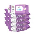 Mylo Baby Gentle wipes with 98% Pure Water, Coconut Oil & Neem With Lid 80 Pieces (Pack of 9)