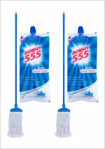 Monkey 555 Premium Clip Mop - Pack of 2
