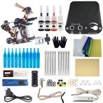 MAYCREATE Rotary Tattoo Machines Full Kit Coil Tattoo Machine Tattoo Shader & Liner Machine Tool Body Tattoo Machine Coil Machine Liner Coils Tattoo Machine for Beginners Starters Tattoo Pen