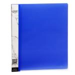 Eslee Subject File | Presentation / Quotation File | Best for A4 Size Paper | Transparent Cover | Eco / Fastener Clip | Blue - Pack of 5 (EOT2A4 Blue)