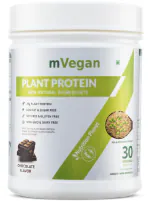 Nutrition Planet Plant Protein With 100% Natural Ingredients for Pre/Post Workout Recovery ( Chocolate - 1000g, 30 Servings)