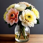 Love Creation A4 Size poster print for creative wall art- flower-power-digital-art-collection-8616( Sticker)