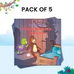 Birthday Returns Story Books Befriends Monsters Pack of 5|| Purple Turtle