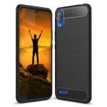 Zapcase Black Rubber Back Cover For Gionee Max 19.5 x 13.5 x 2 cm