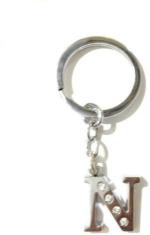 Blue Aura Ezone Multicolor Alphabet N Key Chain