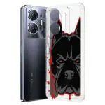 Fashionury Silicone Designer Printed Back Case Cover for Infinix HOT 30 5G -D3115