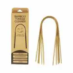 Avino Eco Friendly Tongue Scraper Natural Wooden Tongue Cleaner Professional Oral Care (Pack Of 3)