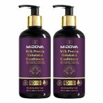 MIDOVA MILK PROTEIN SHIKAKAI CONDITONER HAIR FALL CONTROLL SUTAIBLE FOR ALL HAIR TYPES(pack of 2)