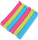 Food Snack Bag Sealer Multicolor Plastic Pouch Clip Pack of 18