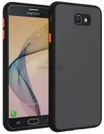 AmericHome Samsung Galaxy J5 Prime Black Plastic, Rubber, Polycarbonate Full Camera Protection, Shock Proof Mobile Back Cover
