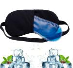 FYRLA Eye Mask with Ice Pack-Cooling Gel Relaxing Eye Mask Gel Eye Mask for Dark Circles, Dry Eyes, Cooling Eyes, Pain Relief, Redness, Eye Patches, Sleeping Cool Pad Suitable for All Family Members (Made in India)