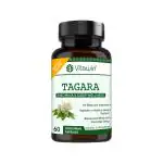 VitaWin TAGARA Capsules For Sleep Wellness, Pure Natural Herbal Nutrition Supplement ( 60 Capsules )
