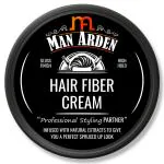 Man Arden Hair Fiber Cream Professional Styling for Hair Volume for Thin Hair - Gloss Finish, High Hold, Refined Texture, Flexibility with control, 50gm