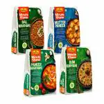 Haldiram's Nagpur Dal Makhani 300gm,Mutter Paneer 300gm,Paneer Makhani 300gm,Dum Biryani200gm(1100gm Combo Pack)