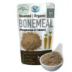 Shiviproducts Steamed Bonemeal Powder Fertilizer for Plants Organic NPK 3-15-0, Home Gardens 1.9 kg