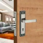 ScrewTight Heavy Duty Mortise Handle Door Locks for Main Door/Bullet Door Lock Body with 3 Key Double Action Mortise Lock for Door/Door Locks for Home (AZMPH-003-KY-BS)