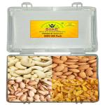 SSKE Gift Pack 200 g(Cashew/Almond/Pista/Yellow Raisins)