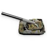 TLISMI Trendy Camouflage Printed Military Tank Shaped Pen Holder with Blue Gel Pen Army Weapons Styled Fancy Pen Stand Small Stationery Storage for Boys, Girls, Kids, Birthday, Party Gifts (Pack of 1)