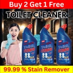 BLISS & BLUSH Toilet Cleaner blue 1500ML With Sparkling Shine Floral Liquid Toilet Cleaner, Advanced Thicker Formula, Removes Toughest Stains, Provides Long Lasting Freshness