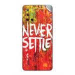 GADGETSWRAP Printed Vinyl Skin Sticker for Oneplus 8T - Never Settle