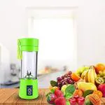 Mintblues Portable 6-Blade Electric Juicer Blender with built-in Jar, Juicer Mixer Bottle,Fruit Juicer Machine,USB Rechargeable Personal Size Juicer Grinder (Multicolor)