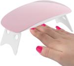 OPTRA-Gaze Pink Uv Nail Polish Drayer Mini Foldable Lamp Dryer Curing Light Portable Gel Based
