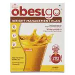 Obesigo BLCD Meal Replacement Plan 7 Sachets of 50 g each of Premium Mango shake (350gm)