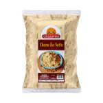 Ghotaram GFP Organics- Homemade Chana Sattu/Desi Chana Sattu Atta/Powder|Satua/Uttar Pradesh ka Original Sattu | Roasted Gram Flour | Pure & Tasty Refined Fibrous sattu-240g