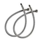 THOISEWELT Bar Sink Kitchen Mixer Faucet Tap Hot & Cold Water Supply Connection Pipe Mixer Legg (1 Set)