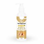 TATTAVAVIT Chandan Brightening Body Wash with Sandalwood Extract, Refreshing Daily Cleanser for Glowing Skin 200ml